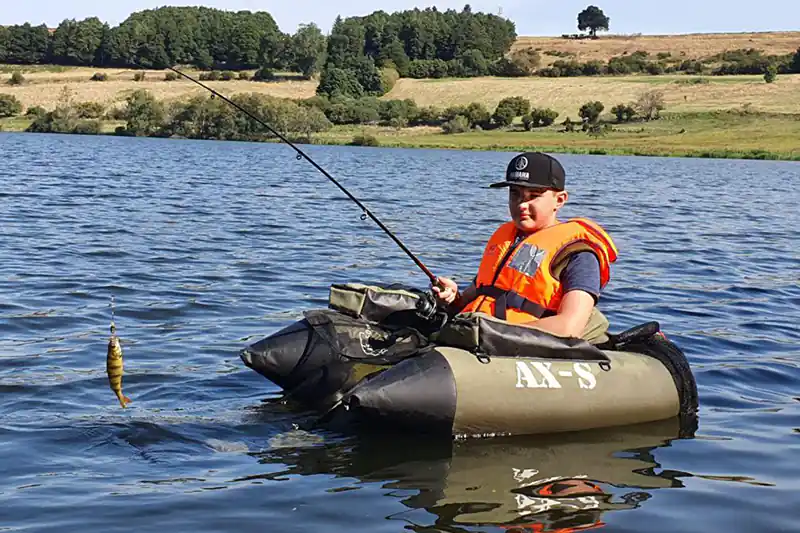 Pêche en float tube en Haute Loire