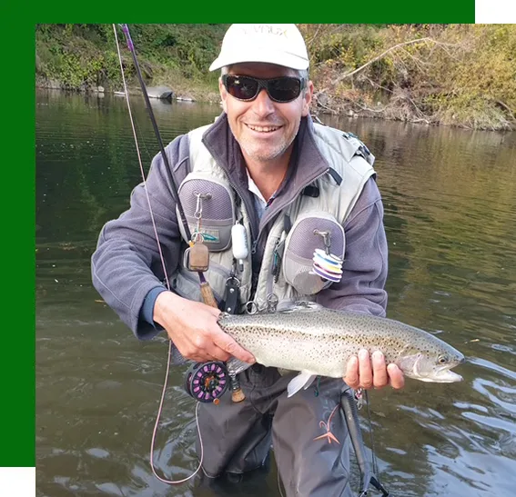 Steeve Colin - moniteur de pêche au Lac de Saint Front